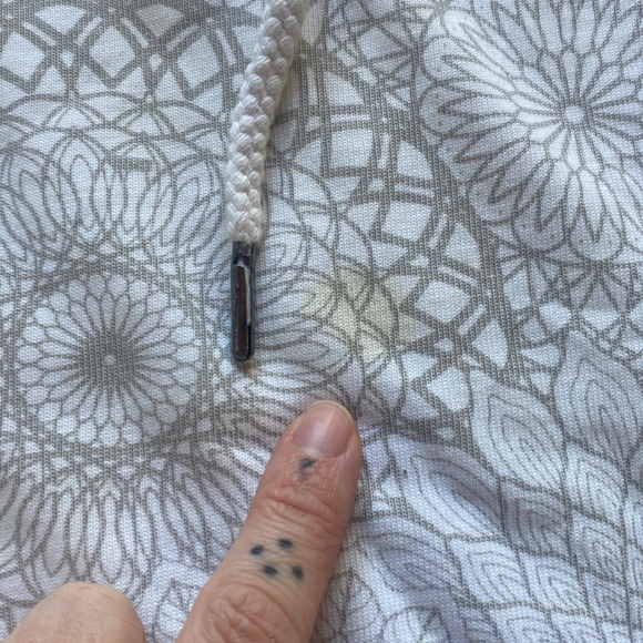 Corey Divine Sutra cropped sacred geometry hoodie GUC - Picture 4 of 8